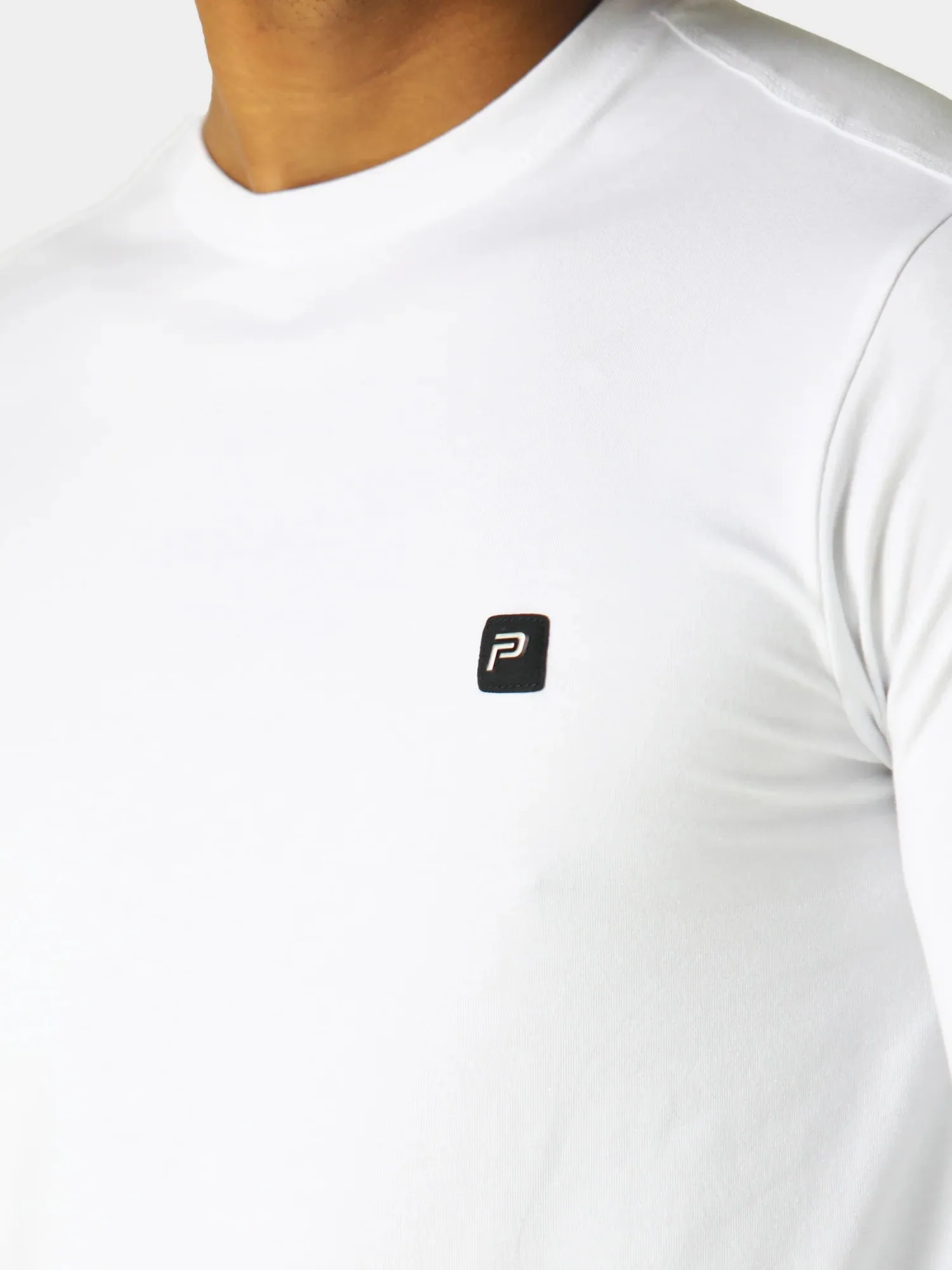 883 Police Highgate White Long Sleeve T-Shirt