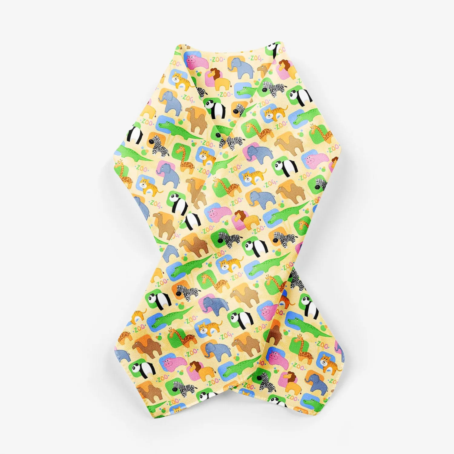 African Animals Printed Bandana | Headband Headwear Wristband Balaclava | Unisex | Soft Poly Fabric
