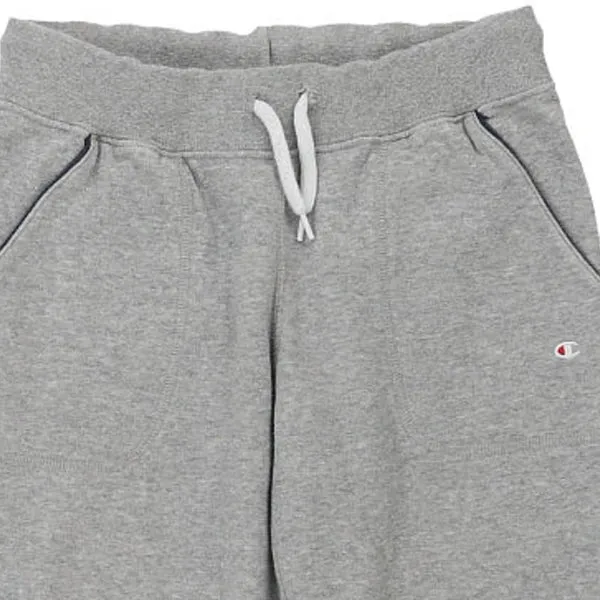 Age 11-12 Champion Joggers - Large Grey Cotton Blend