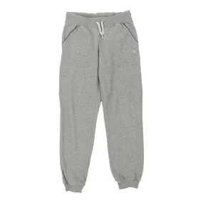 Age 11-12 Champion Joggers - Large Grey Cotton Blend