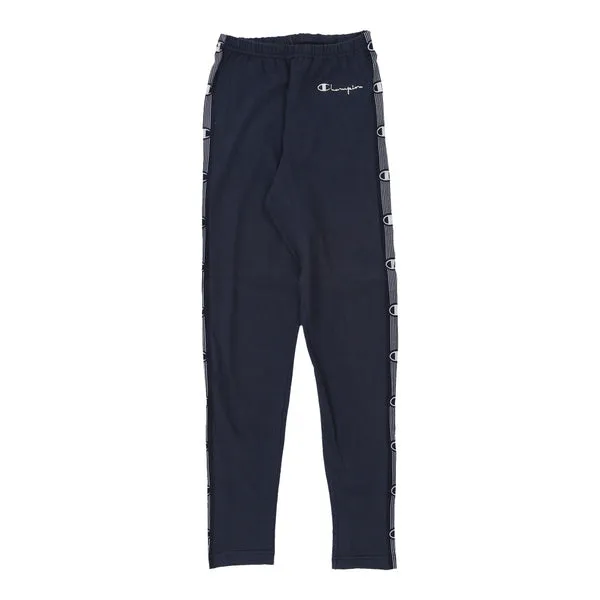 Age 11-12 Champion Joggers - Medium Navy Cotton Blend