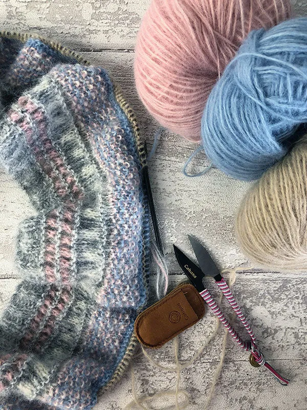 Arabella Mobius Cowl Colour Pack in Rowan Alpaca Classic - Alternative Colour Way 2