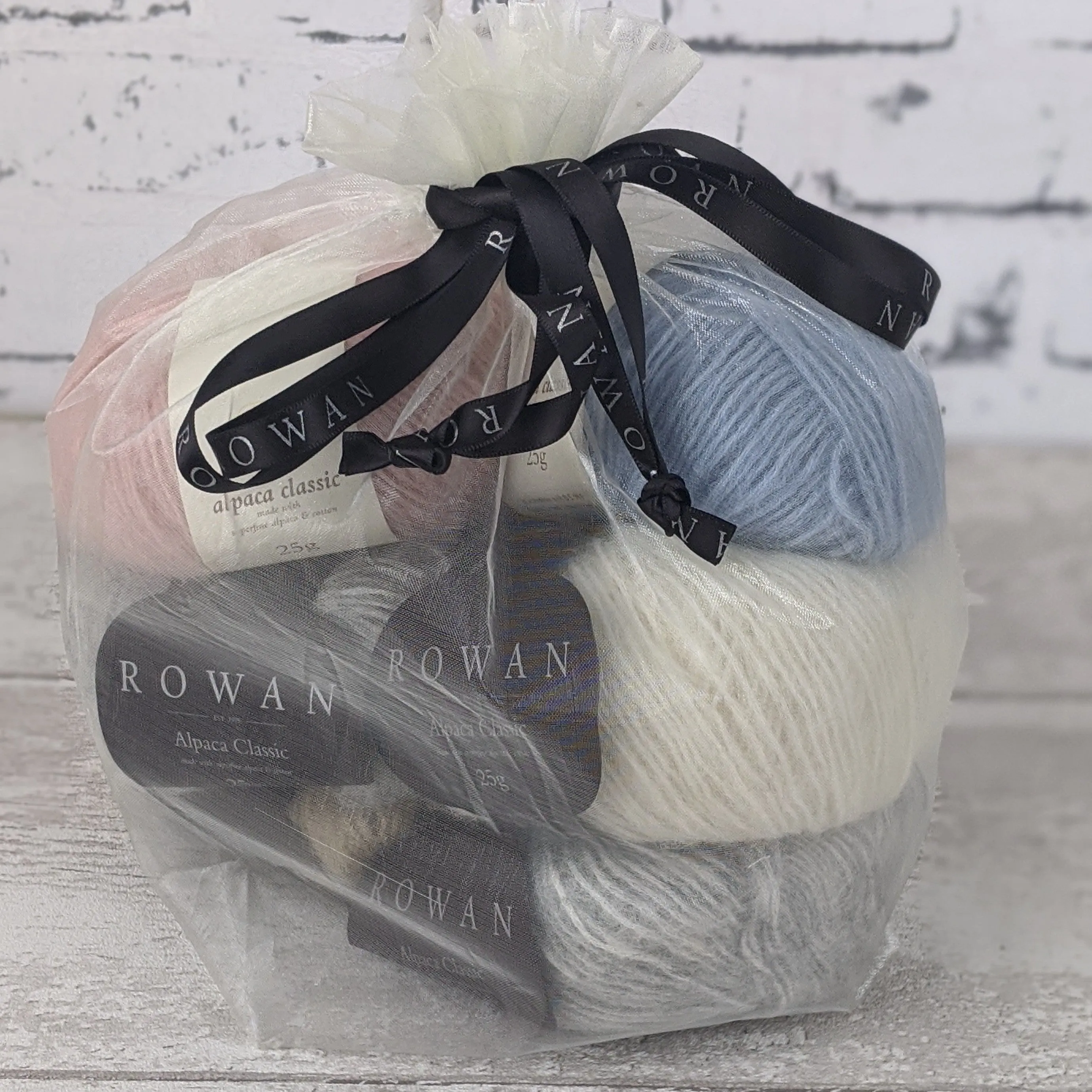 Arabella Mobius Cowl Colour Pack in Rowan Alpaca Classic - Alternative Colour Way 2