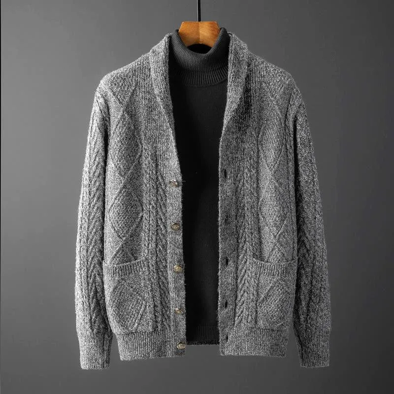 ARGYLL KNITTED VEST RÉMY-DOÎR