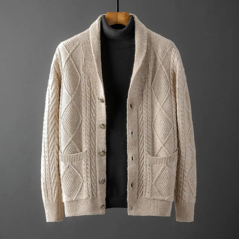 ARGYLL KNITTED VEST RÉMY-DOÎR