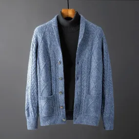 ARGYLL KNITTED VEST RÉMY-DOÎR