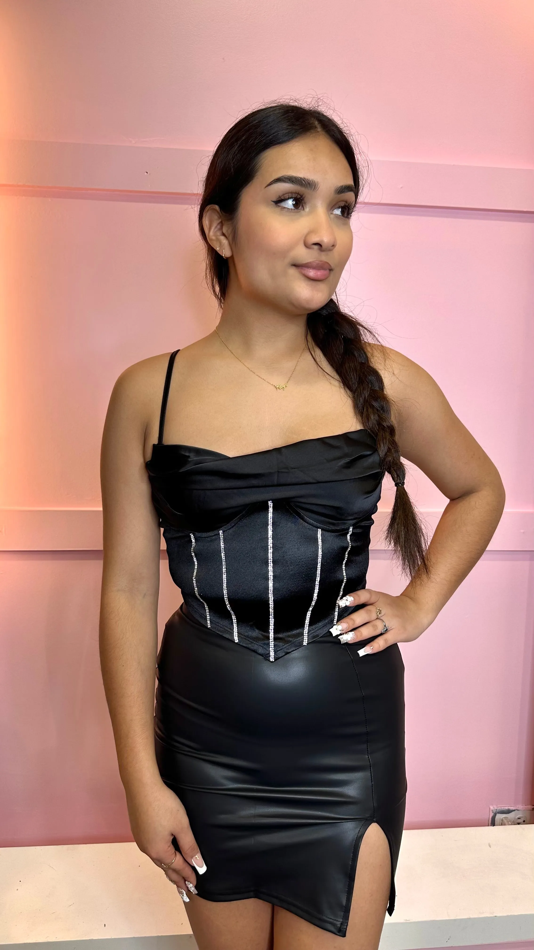 Ariel Satin Top