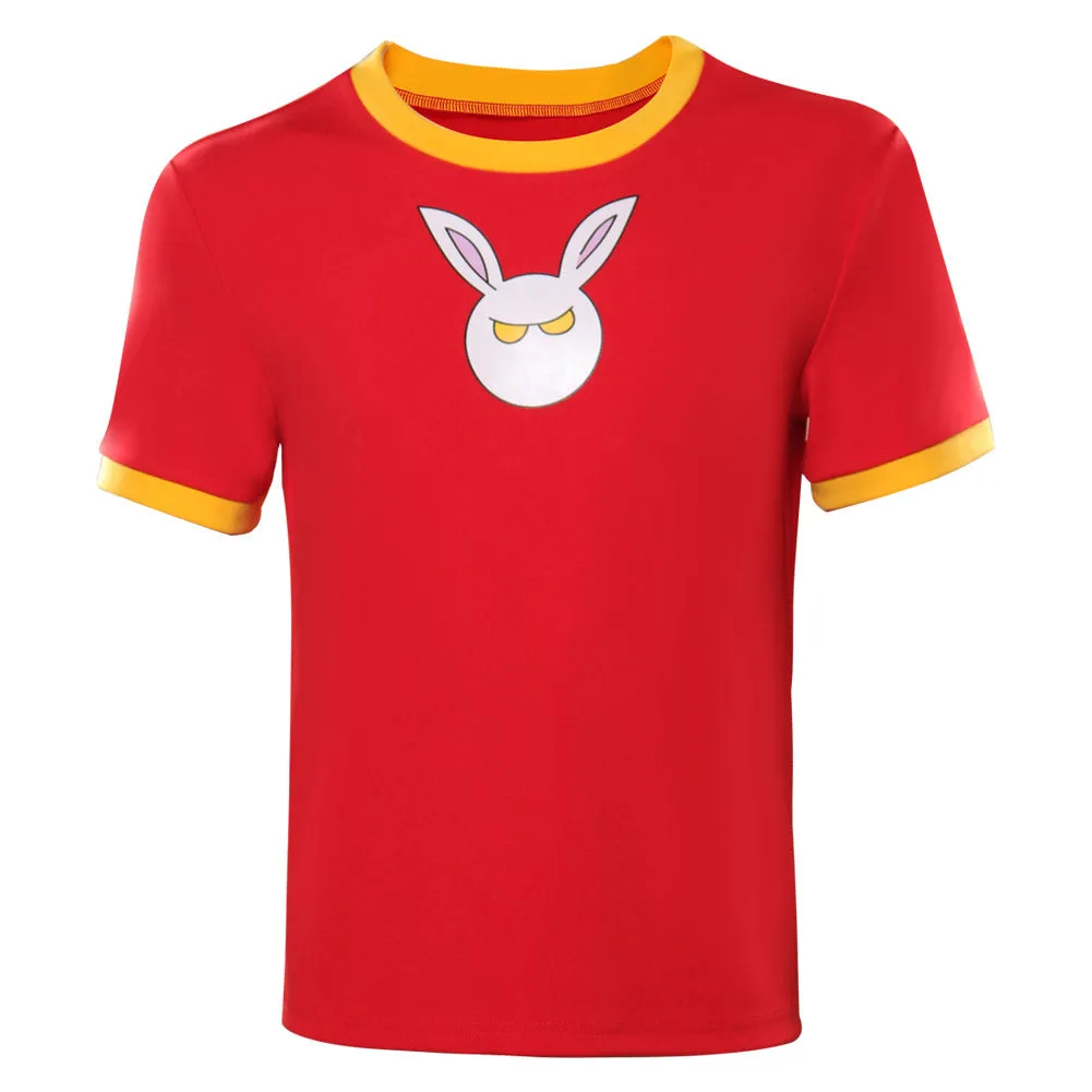 Arthur season 25-Arthur Read Vest T-shirt Outfits Cosplay Costume Halloween Carnival Suit