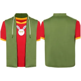 Arthur season 25-Arthur Read Vest T-shirt Outfits Cosplay Costume Halloween Carnival Suit