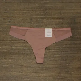 Auden Women's Bonded Micro Thong with Mesh 164a9cff160d33