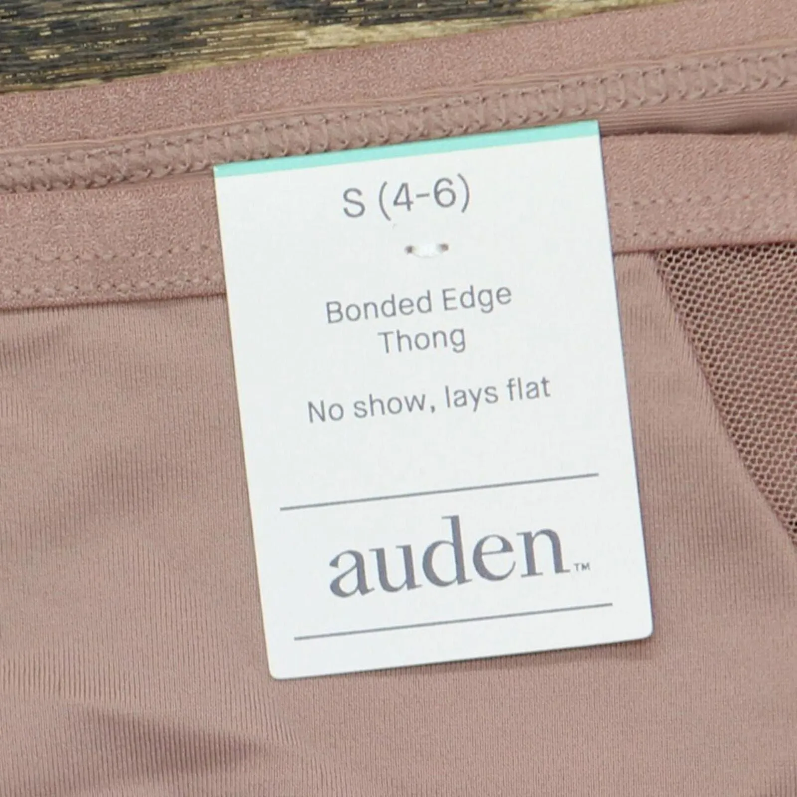 Auden Women's Bonded Micro Thong with Mesh 164a9cff160d33