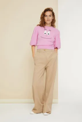 Barbapapa cropped jumper