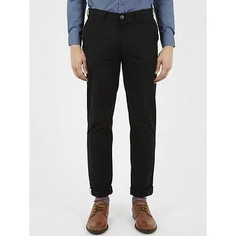 BEN SHERMAN SLIM FIT STRETCH CHINO - BLACK