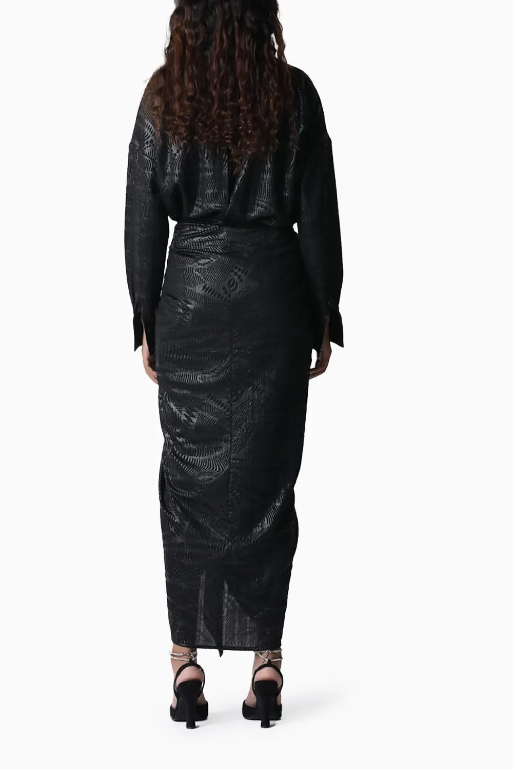 Black Leaf Shacket