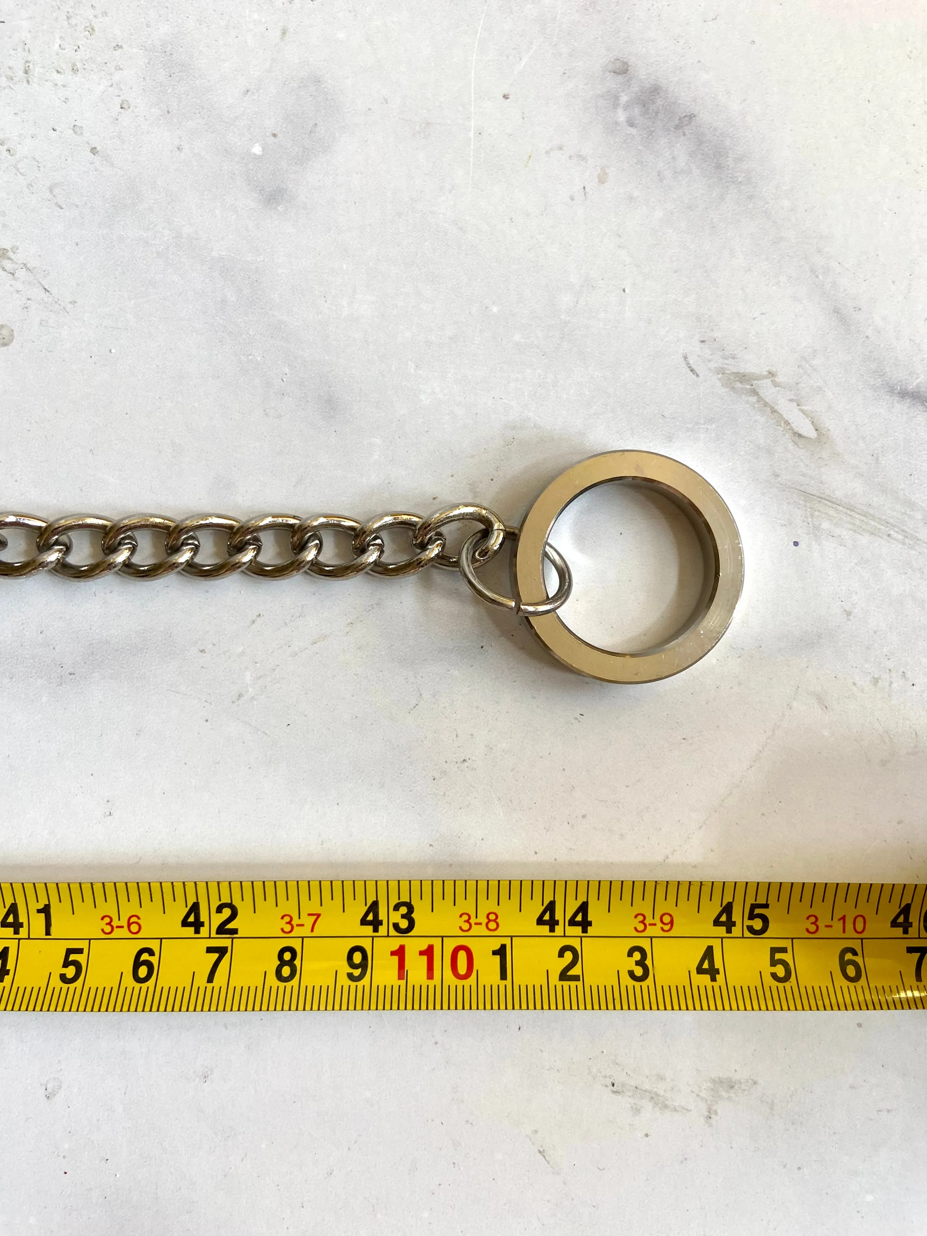 Bronze silver waist belt
