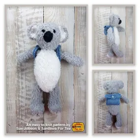 Buddy the Koala in Sirdar Snowflake DK by Sue Jobson - Digital Version