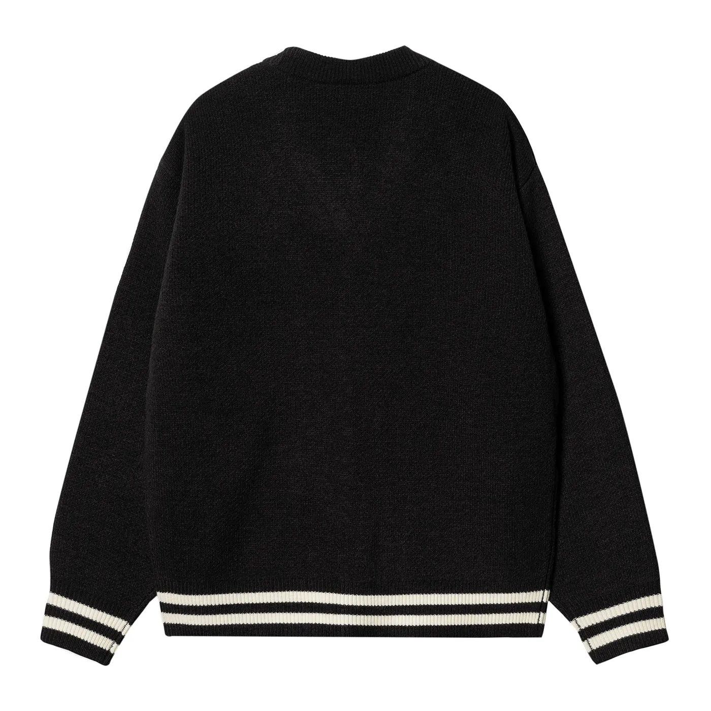 Carhartt WIP Brown Ducks Cardigan - Black / Wax