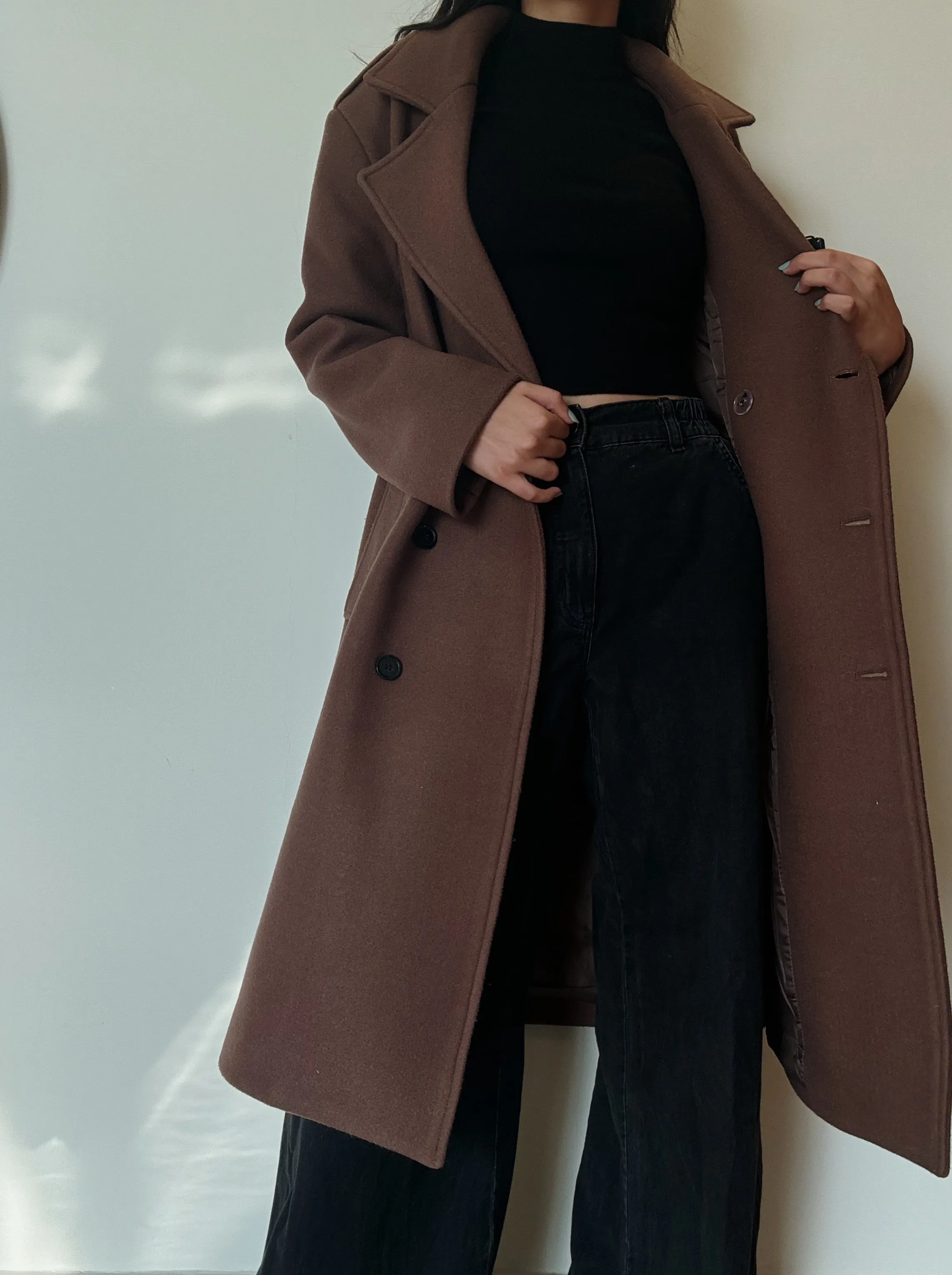 Chocolate Long Coat