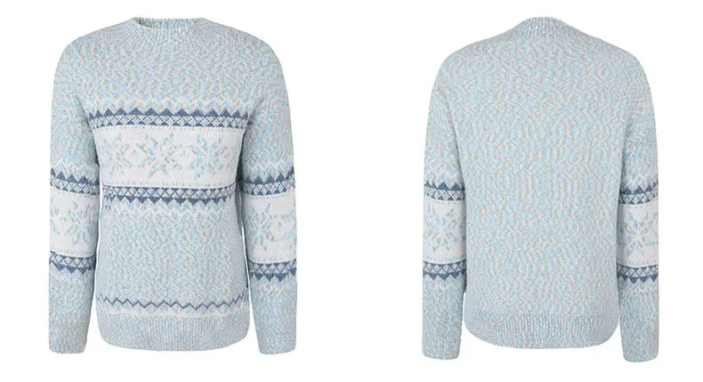 Christmas 🎄 Christmas Gifts 🎄 Semi-turtleneck Snowflake Knitted Sweater