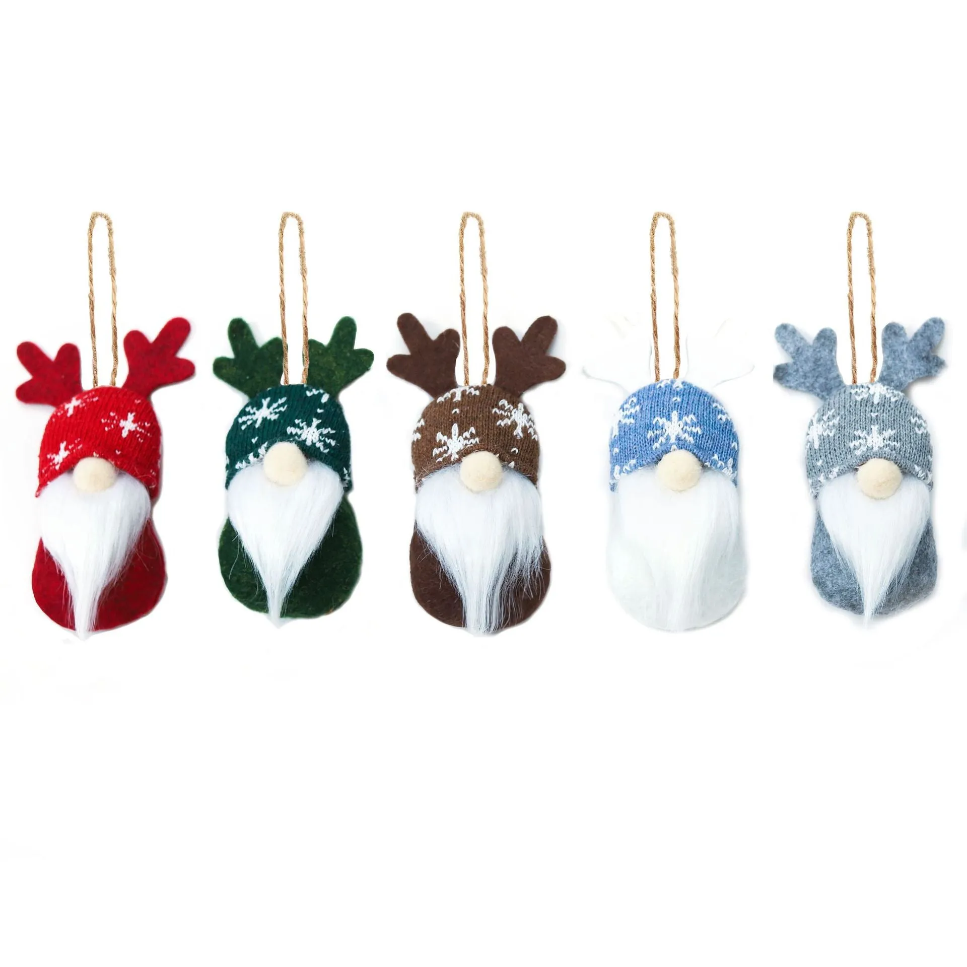 Christmas Decoration Supplies Knitted Faceless Doll Forest Old Man Doll Pendant Christmas Tree Pendant