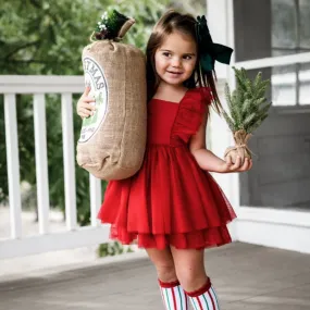 CHRISTMAS GIRL TULLE Dress