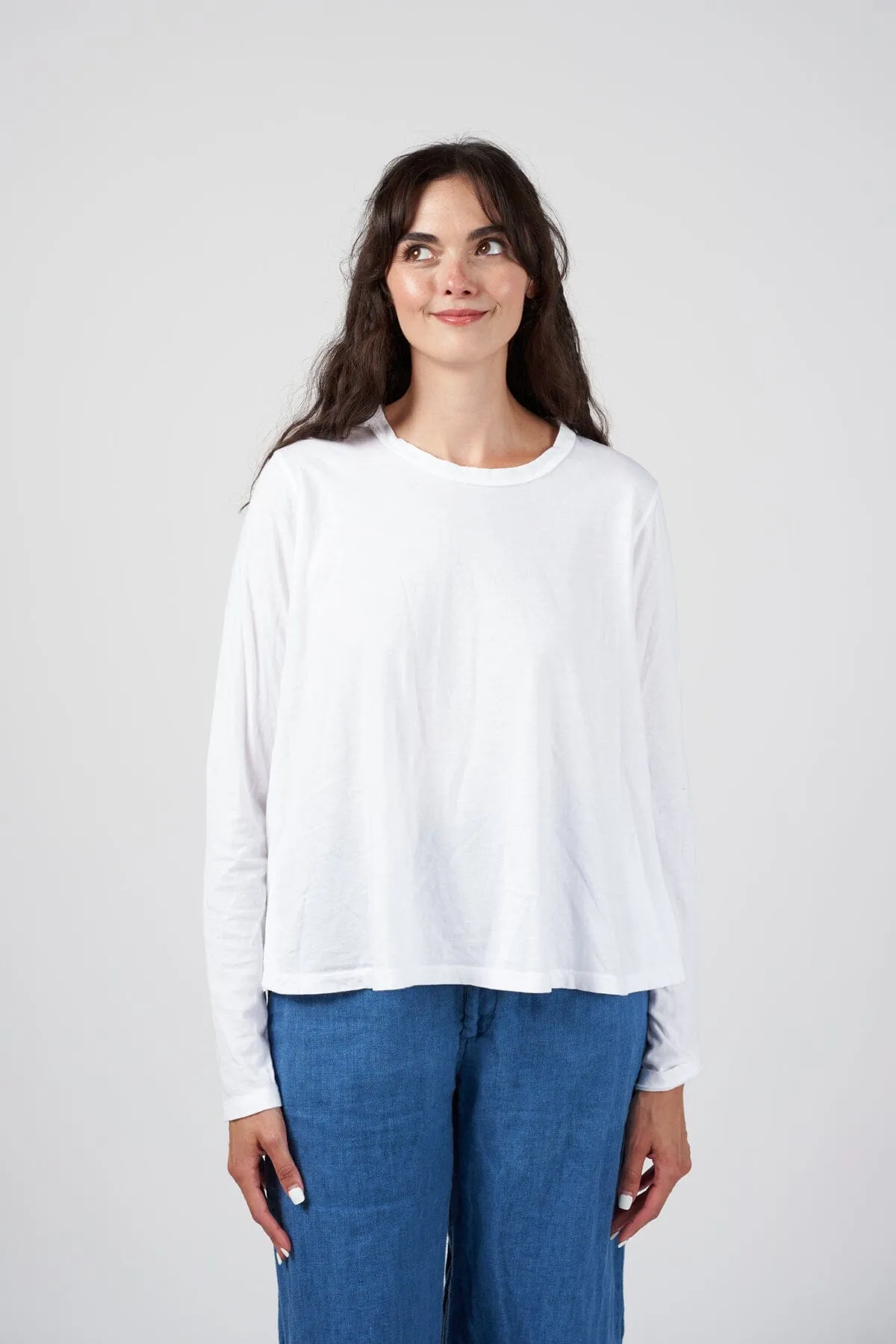 Crewneck Long Sleeve - Cotton Jersey