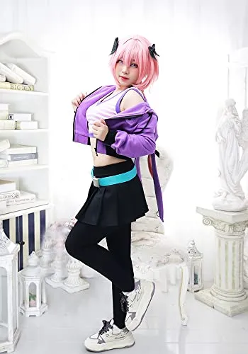 DAZCOS Womens Astolfo Memories of Trifas Cosplay Costume (X-Large)