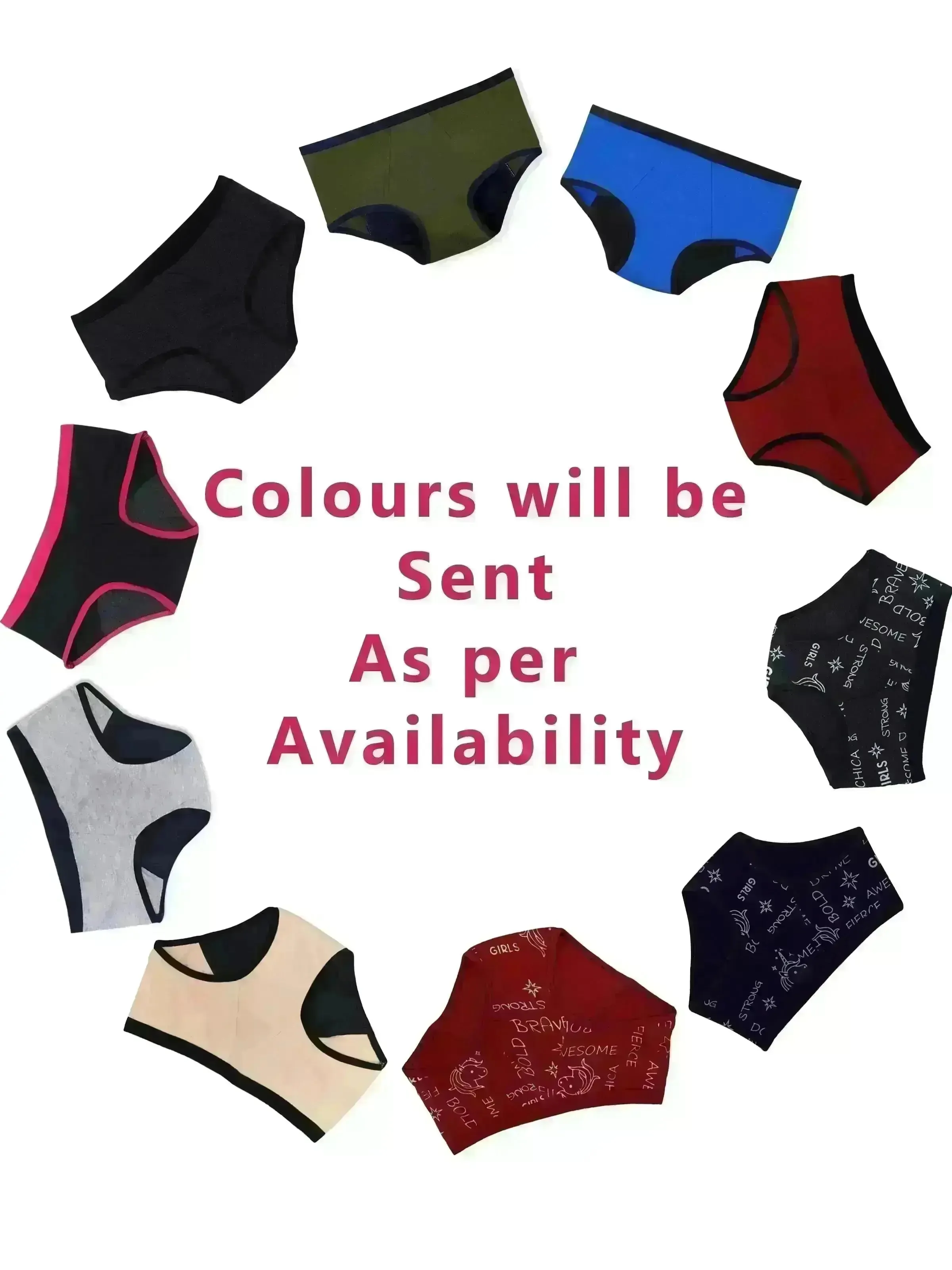 D'chica Metallic Print Period Panties - Eco-friendly, Anti-Microbial Lining, Grey, PFOS PFAS Free
