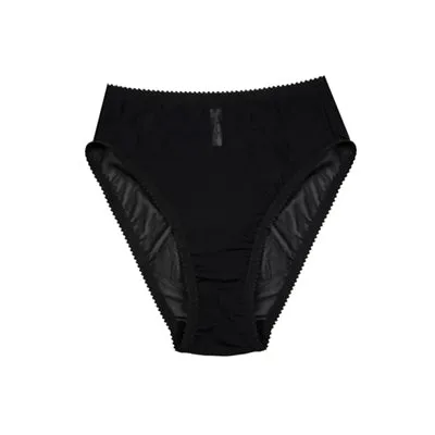 Deanna Knickers Black Mesh