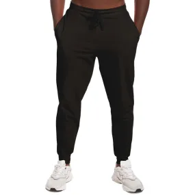 Deep Dark Brown Joggers | Unisex | with PLUS sizes | Deep Dark Pale Pastel Brown | C60M60Y60K80