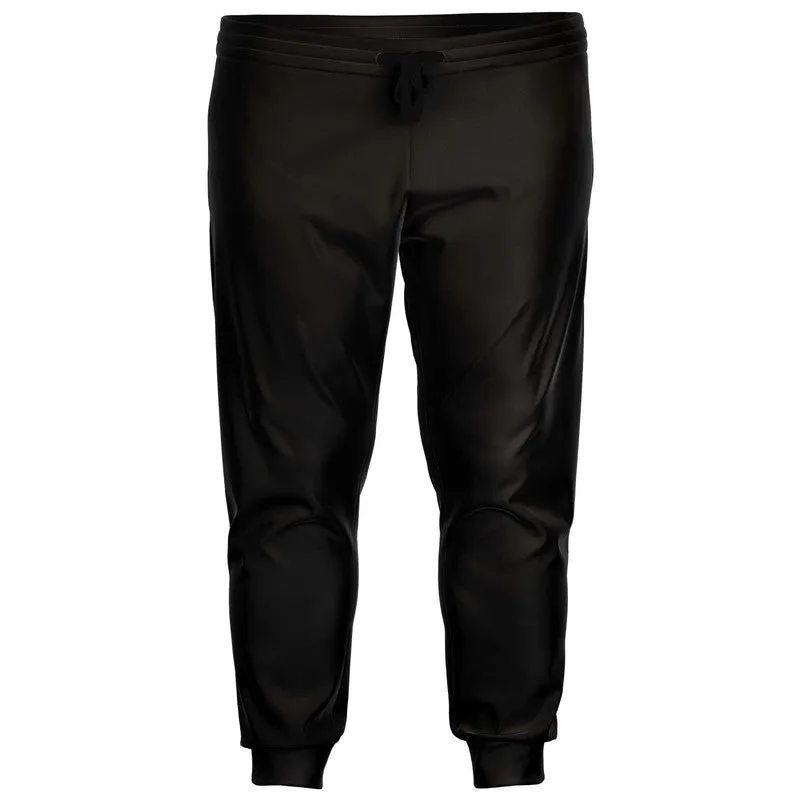 Deep Dark Brown Joggers | Unisex | with PLUS sizes | Deep Dark Pale Pastel Brown | C60M60Y60K80