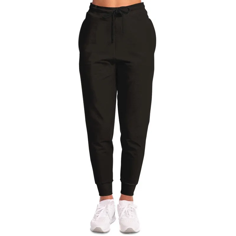 Deep Dark Brown Joggers | Unisex | with PLUS sizes | Deep Dark Pale Pastel Brown | C60M60Y60K80