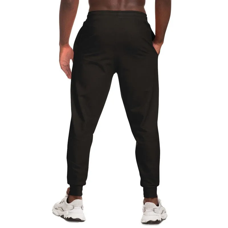 Deep Dark Brown Joggers | Unisex | with PLUS sizes | Deep Dark Pale Pastel Brown | C60M60Y60K80