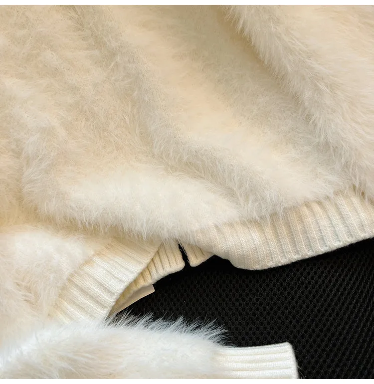 Ethnic Plate button Knitted Cardigan