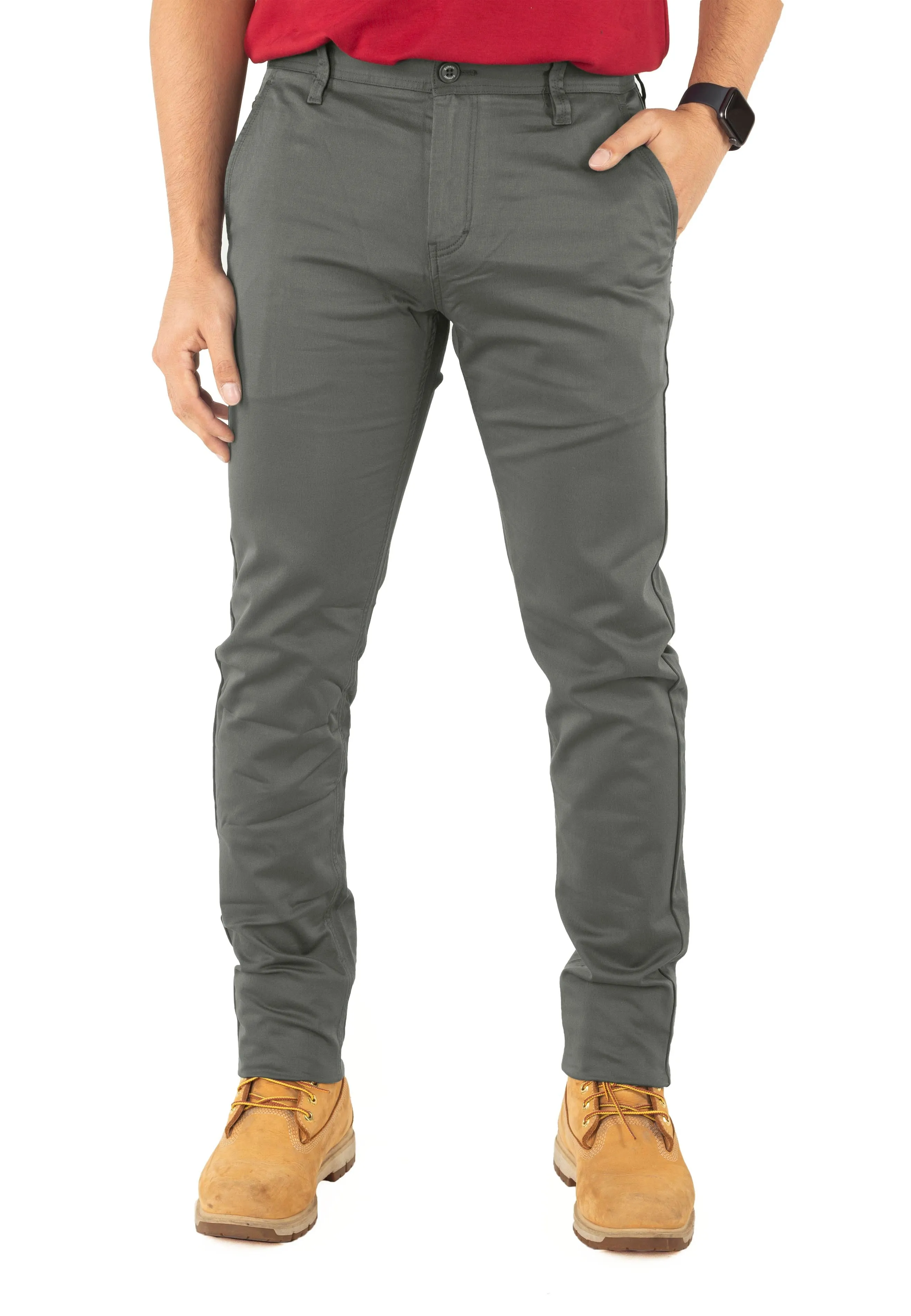EXHAUST Stretchable Cotton Long Pants [Slim Fit] 1279