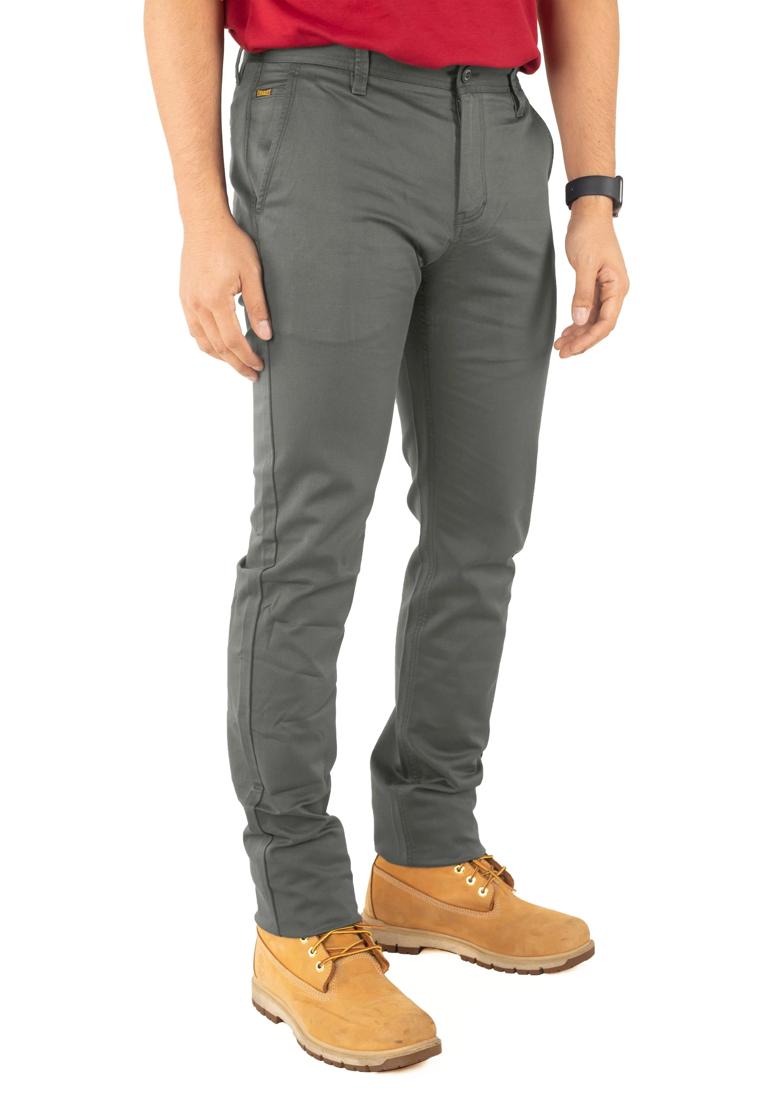 EXHAUST Stretchable Cotton Long Pants [Slim Fit] 1279