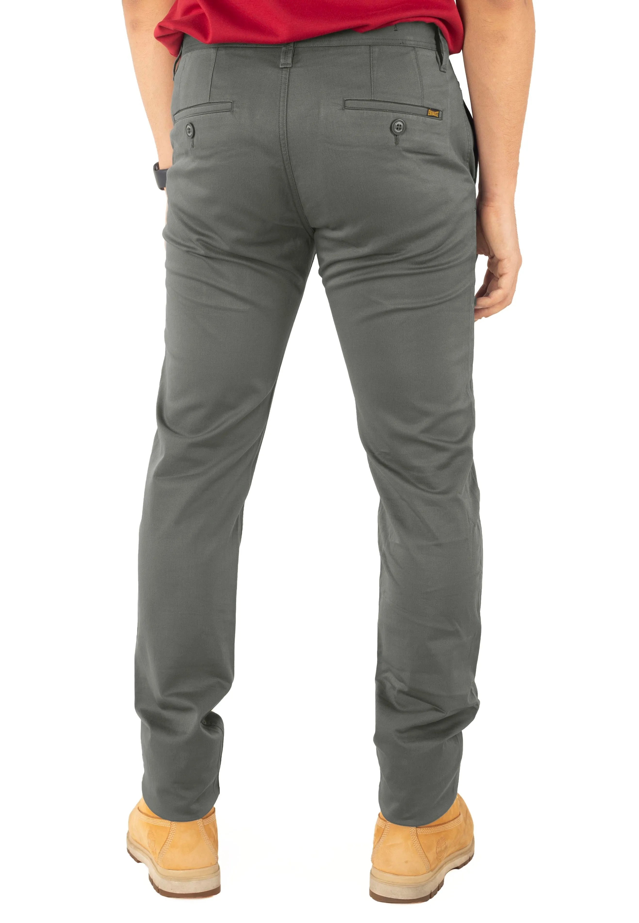 EXHAUST Stretchable Cotton Long Pants [Slim Fit] 1279