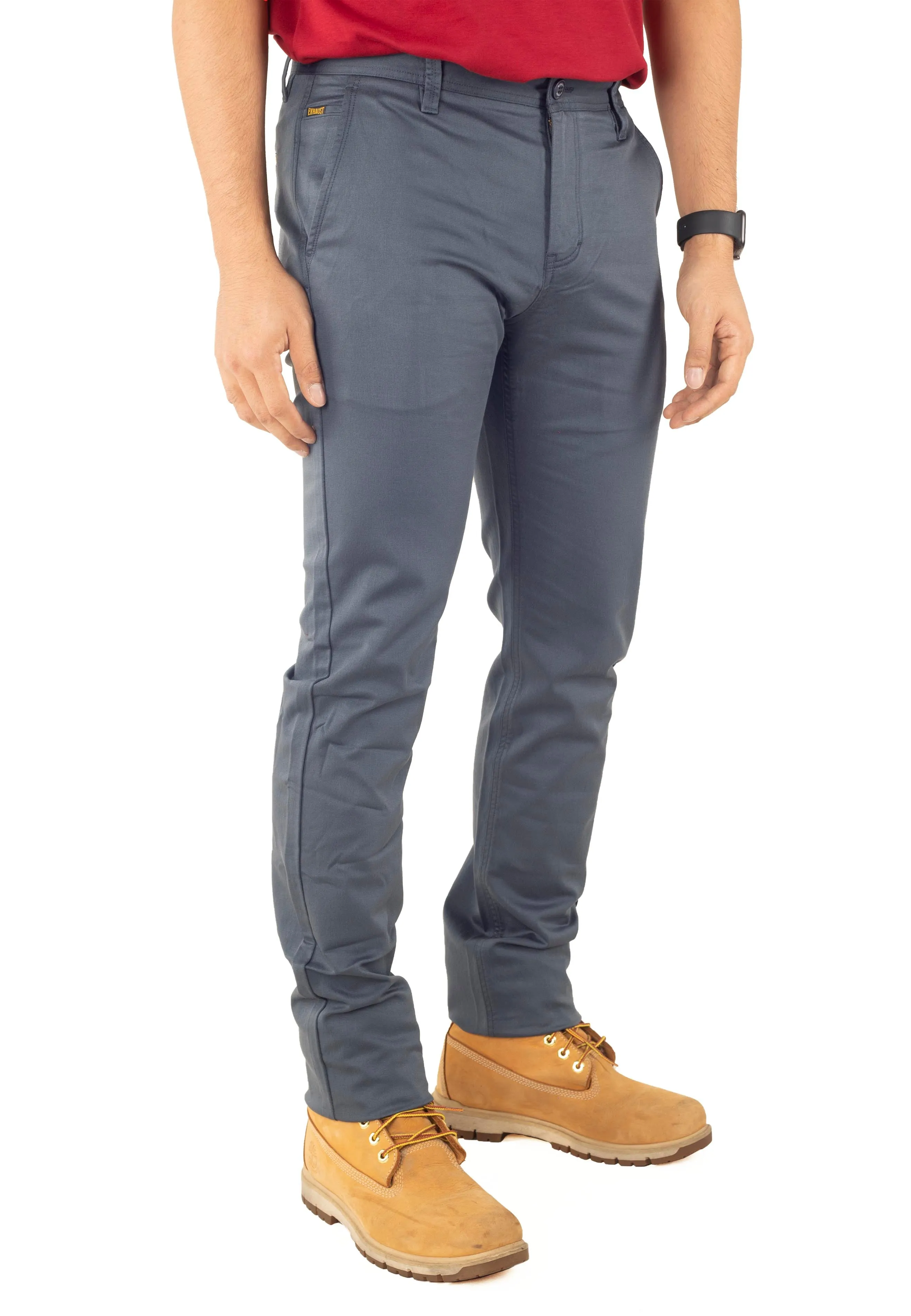 EXHAUST Stretchable Cotton Long Pants [Slim Fit] 1279