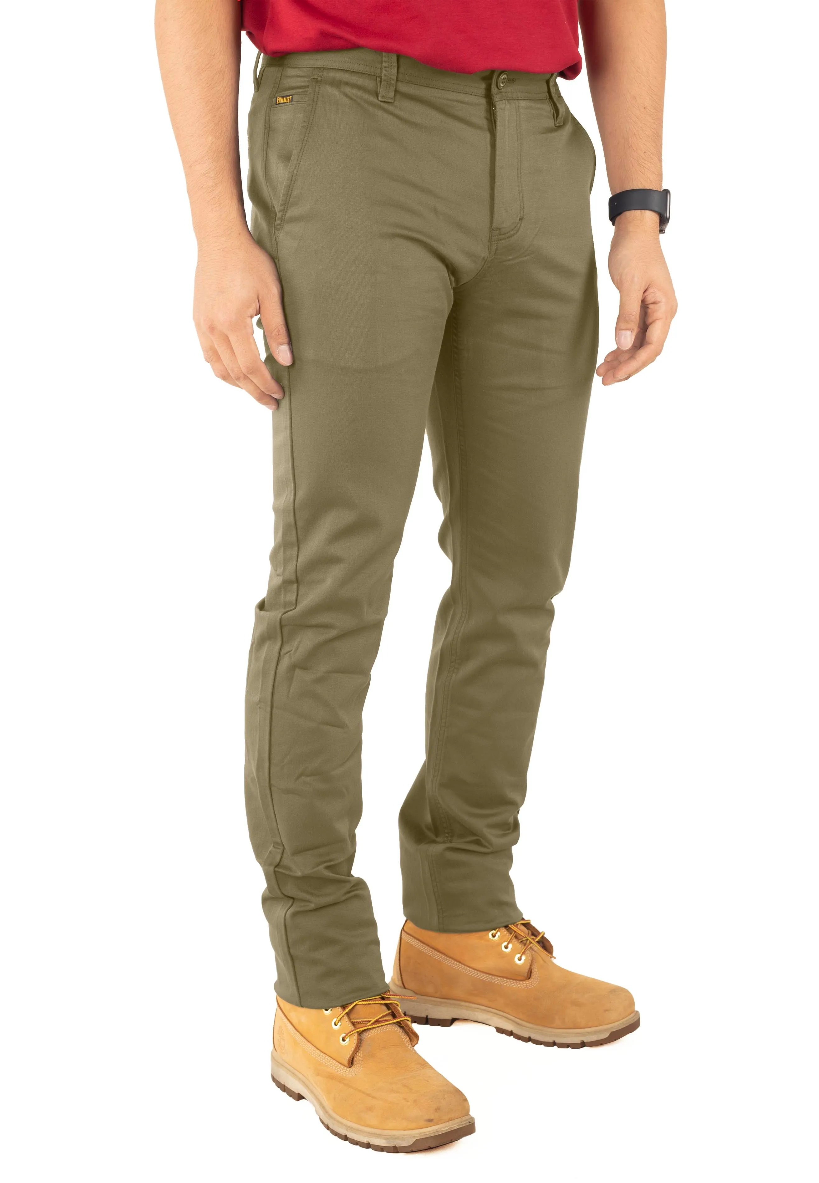 EXHAUST Stretchable Cotton Long Pants [Slim Fit] 1279