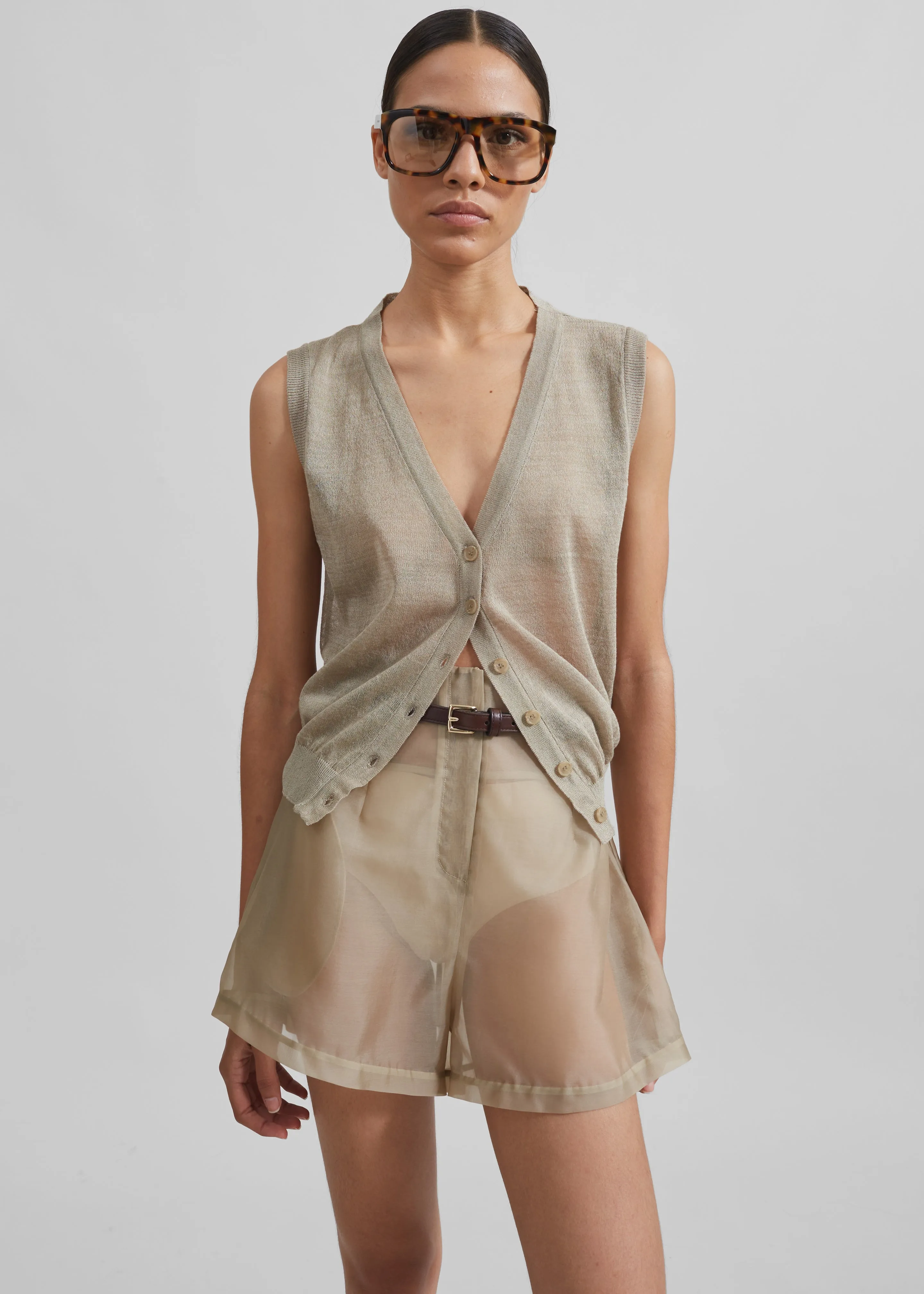 Fern Vest - Beige