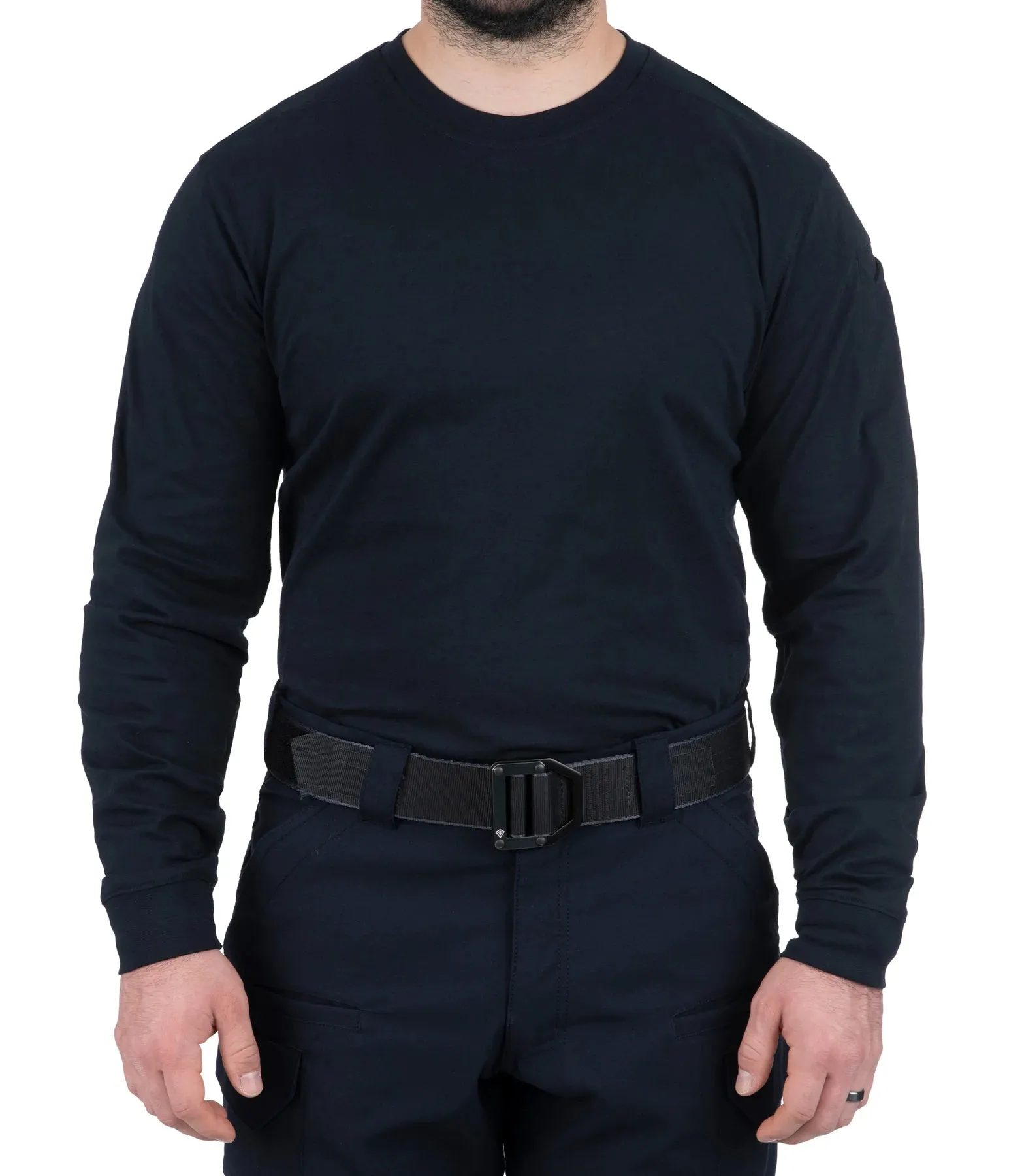 First Tactical Men's Tactix Series Cotton Long Sleeve T-Shirt with Pen Pocket