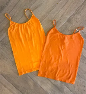 FORNIA Orange Cami Top