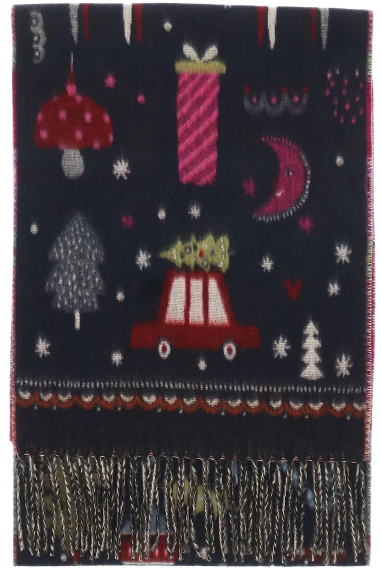 FRAAS - The Scarf Company - Christmas Kitsch: Navy