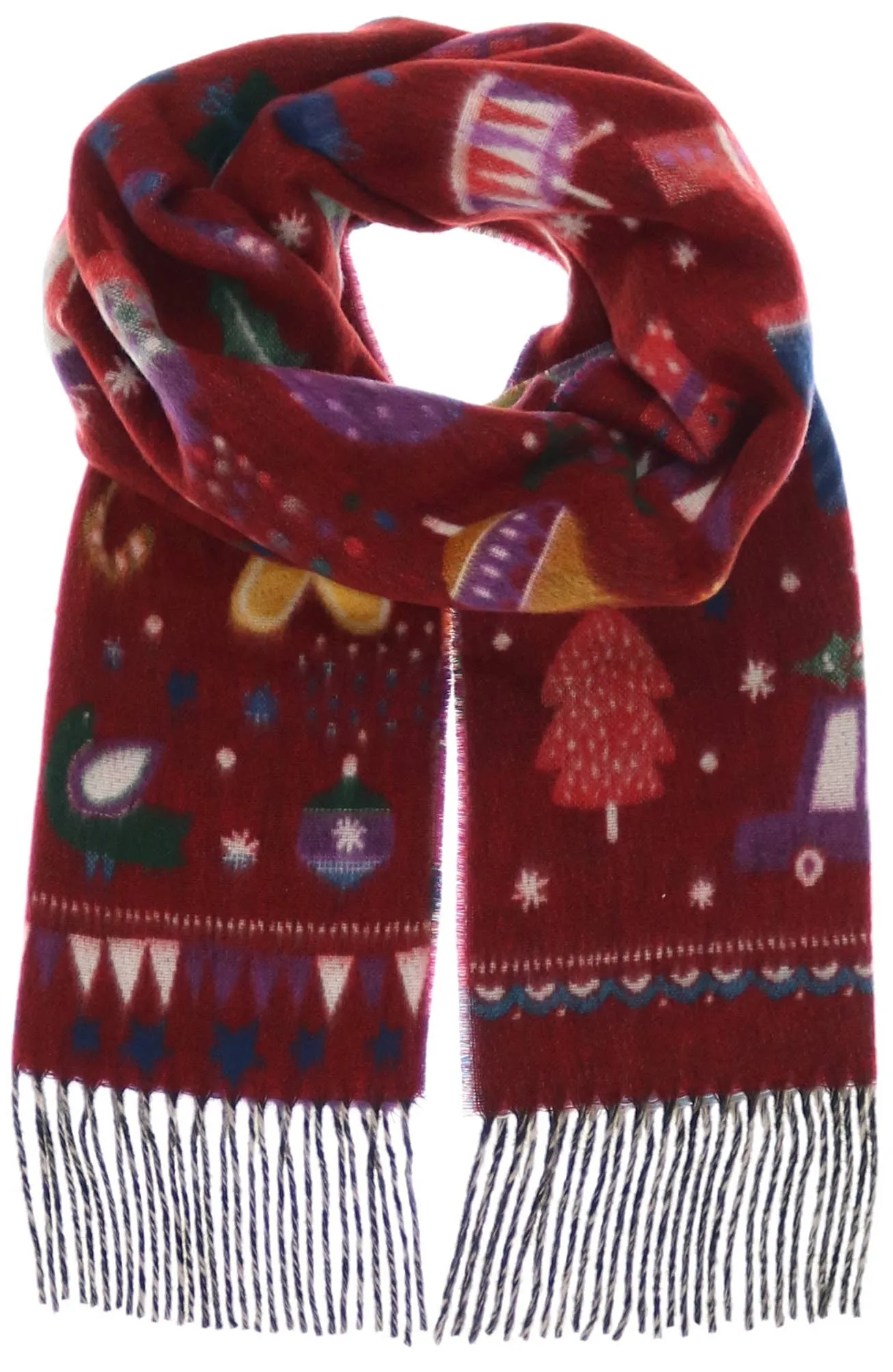FRAAS - The Scarf Company - Christmas Kitsch: Navy