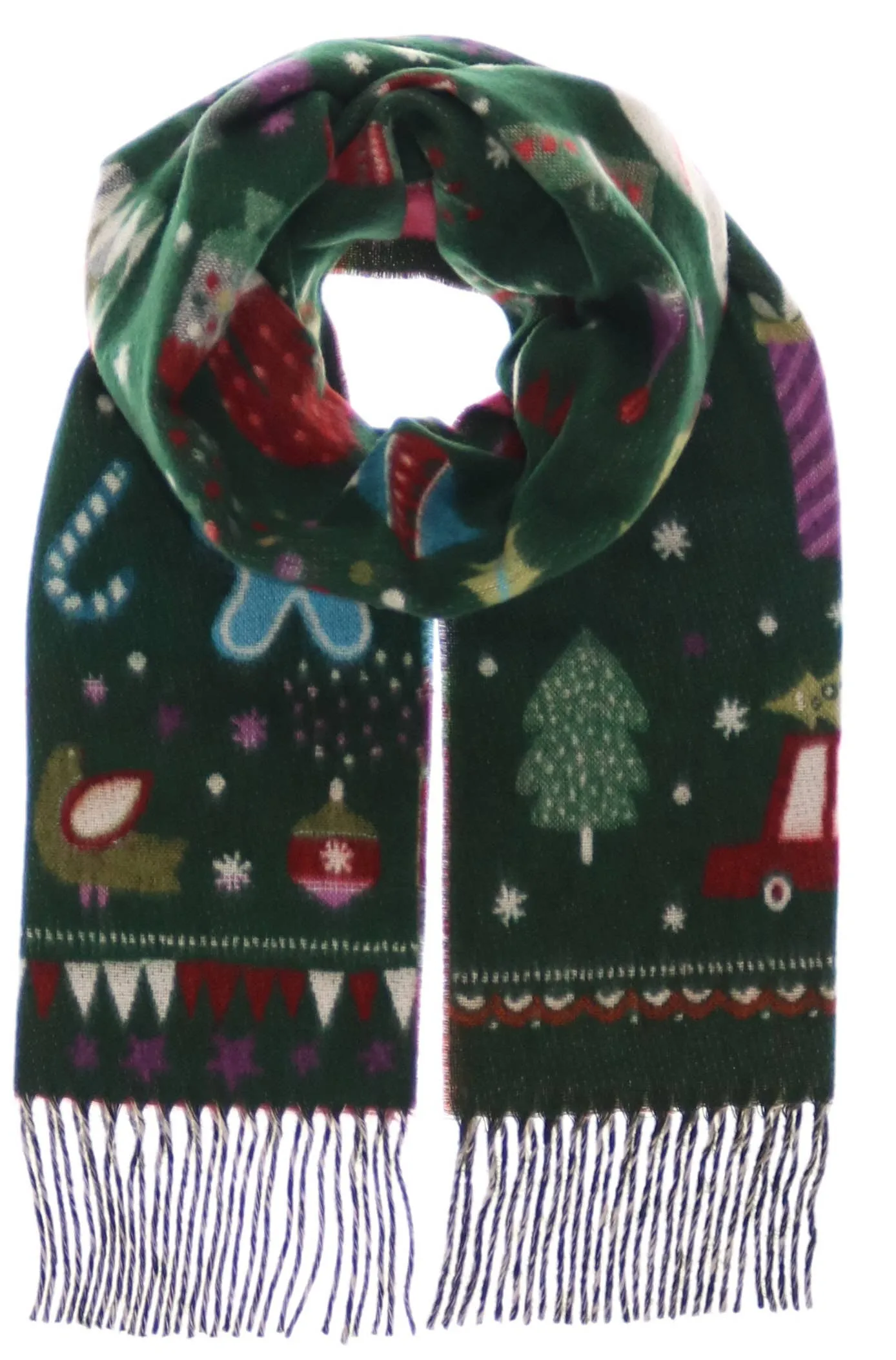 FRAAS - The Scarf Company - Christmas Kitsch: Navy