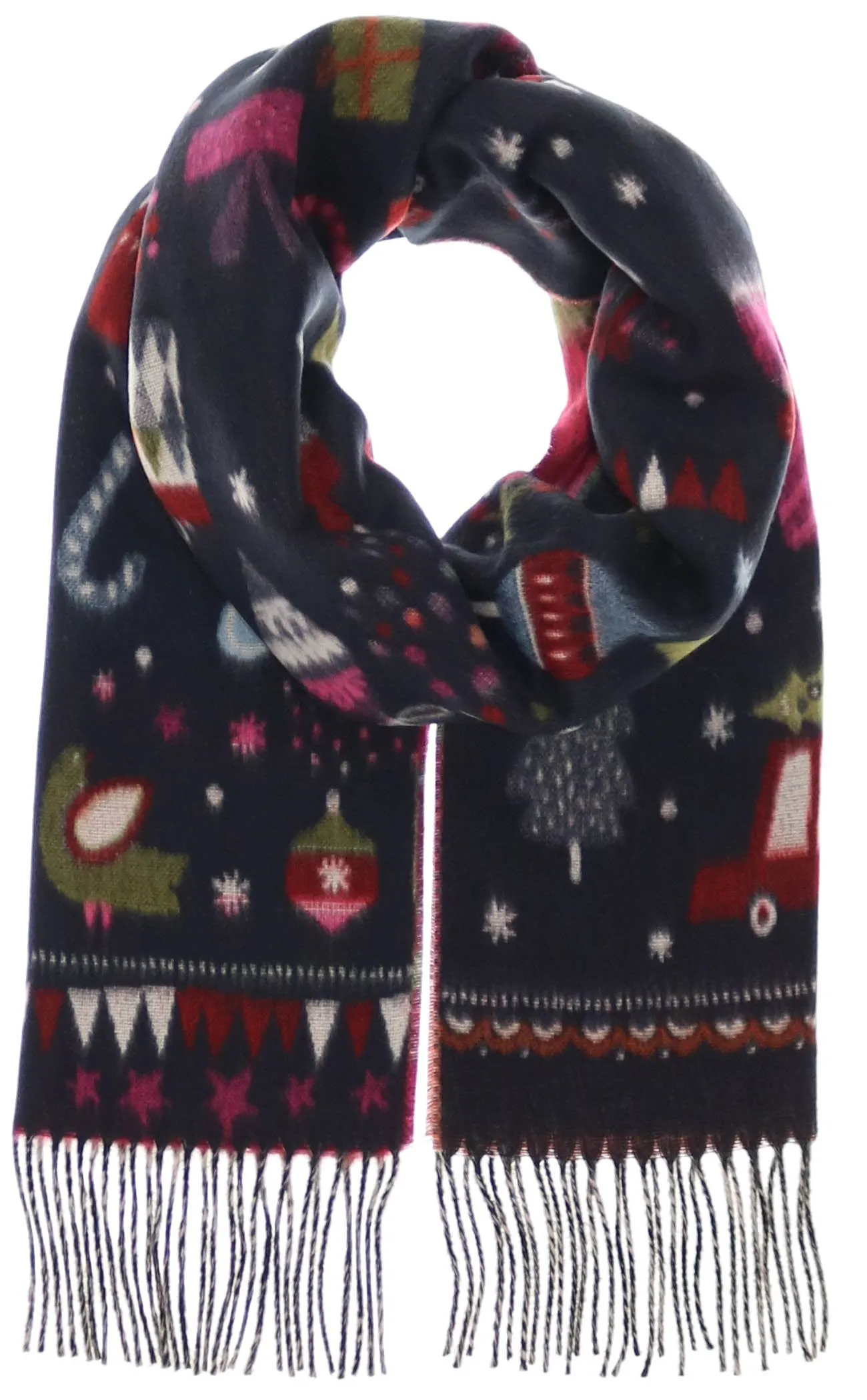 FRAAS - The Scarf Company - Christmas Kitsch: Navy