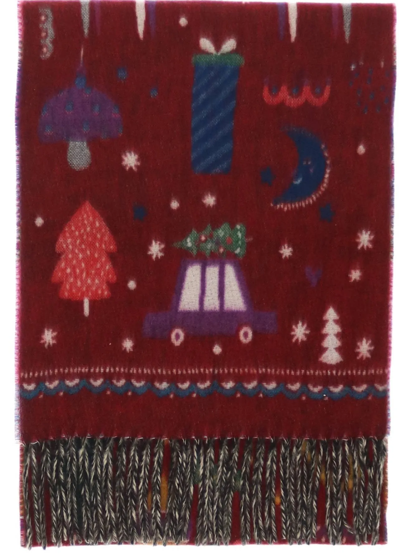 FRAAS - The Scarf Company - Christmas Kitsch: Navy