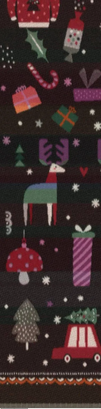FRAAS - The Scarf Company - Christmas Kitsch: Navy