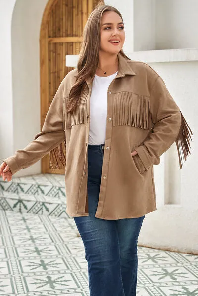 Fringe Fall Shacket