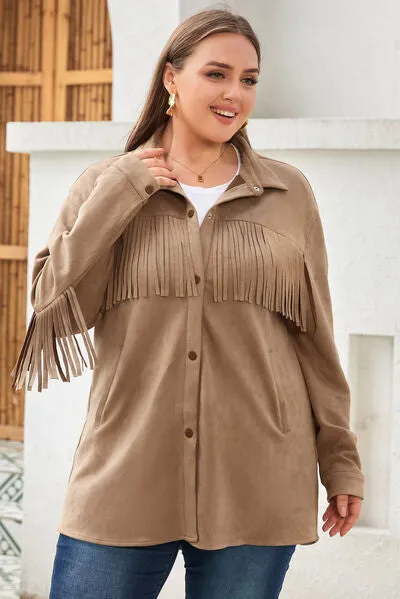 Fringe Fall Shacket